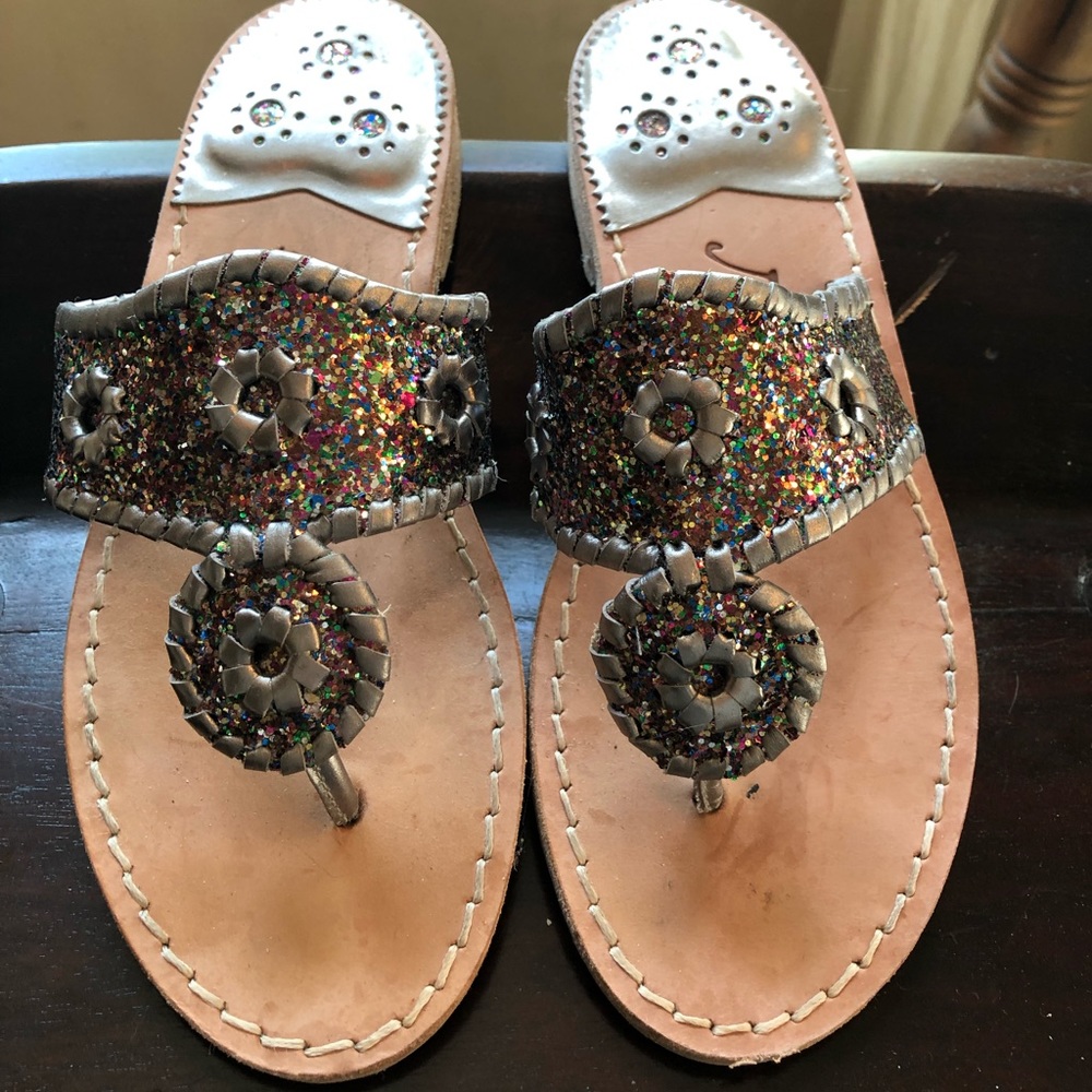 Sparkly sandals!